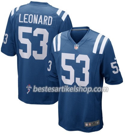 Herren Indianapolis Colts Trikot Darius Leonard 53 Nike Royal